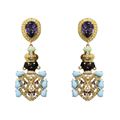 Carlo Zini  Venetian mori earrings